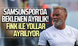 Samsunspor’da beklenen ayrılık! Fink ile yollar ayrılıyor