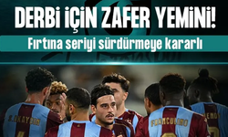 Trabzonsporlu futbolculardan derbi için zafer yemini!