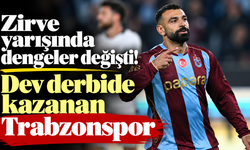 Zirve yarışında dengeler değişti! Dev derbide kazanan Trabzonspor