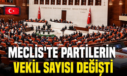 TBMM'de sandalye dağılımı değişti: İşte partilerin milletvekili sayıları