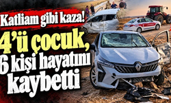Katliam gibi kaza! 4’ü çocuk, 6 kişi hayatını kaybetti