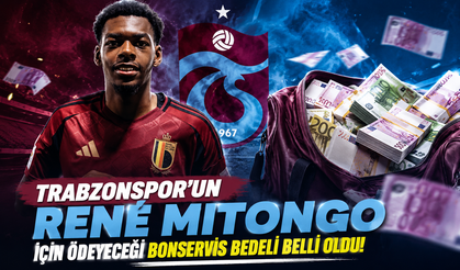 Trabzonspor'un René Mitongo için ödeyeceği bonservis bedeli belli oldu!