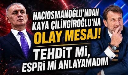 Hacıosmanoğlu'ndan Kaya Çilingiroğlu'na olay mesaj! Canlı yayında ifşa etti