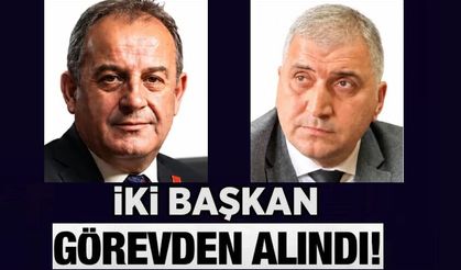 Trabzon'da İki Başkanı Görevden Alındı