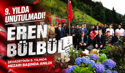 Eren Bülbül şehadetinin 9. yılında mezarı başında anıldı