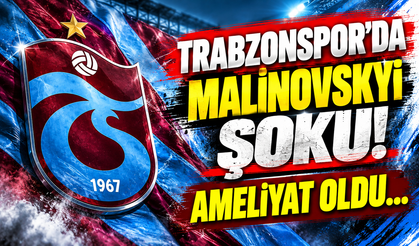Trabzonspor'da Malinovskyi şoku! Ameliyat oldu...