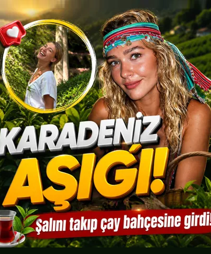 Rize pozları: "Aşık oldum"