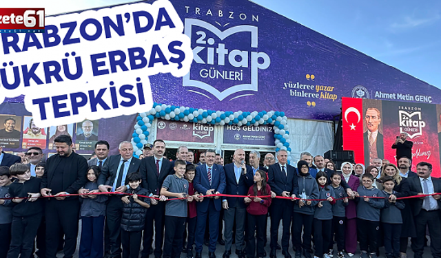 Trabzon’da Şükrü Erbaş Tepkisi... Kimler Sus Pus Oldu?