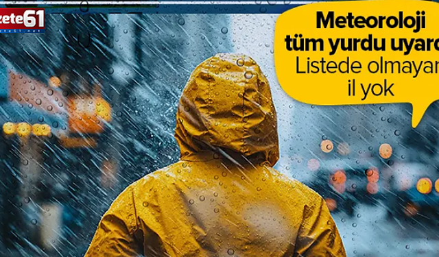 Sağanak ve kar günlerce yağacak!