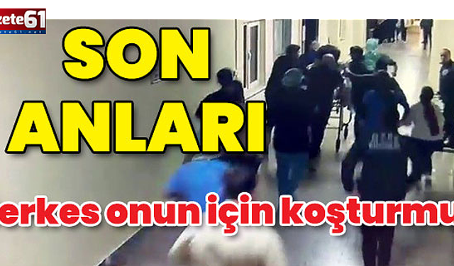 Herkes onun için koştu... Atlas'ın son anı kamerada!