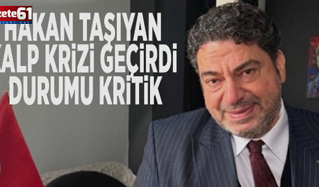 Sağlık sorunlarıyla mücadele ediyordu! Ünlü şarkıcı Hakan Taşıyan’dan üzen haber!