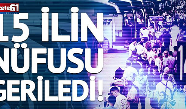 Türkiye'de en çok göç veren şehirler belli oldu