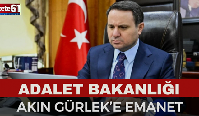Kabine'de kritik görev değişimi! Akın Gürlek Adalet Bakanlığı'na getirildi