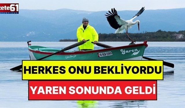Yaren Leylek 15. yılında yine Adem Amca’nın kayığında