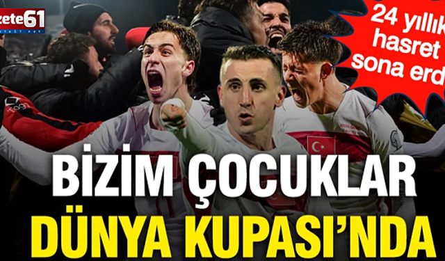 Bizim Çocuklar Kosova’yı da devirdi: 24 yıl sonra Dünya Kupası’na gidiyoruz