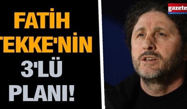 Fatih Tekke'nin 3'lü planı! İşte derbi öncesi hocanın kafasındaki ihtimaller