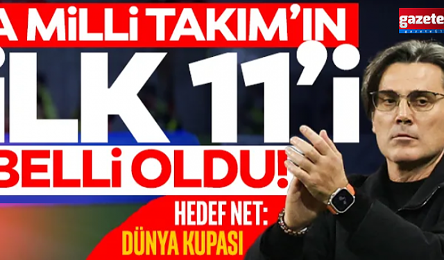 A Milli Futbol Takımı, Romanya'yı konuk ediyor! İşte Montella'nın 11'i...