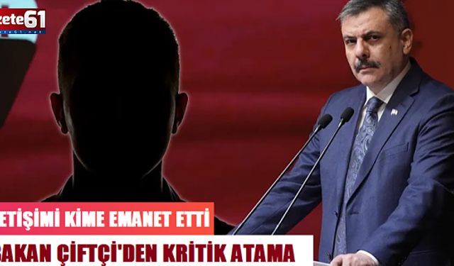 İçişleri Bakanı Çiftçi'den kritik atama: Bakanlığın iletişimi kime emanet!
