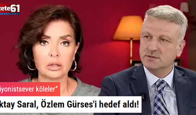 Oktay Saral, Özlem Gürses'i hedef aldı! "Siyonistsever köleler”