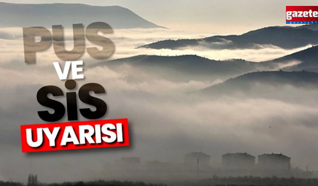 Trabzon'a Sis Çöktü!