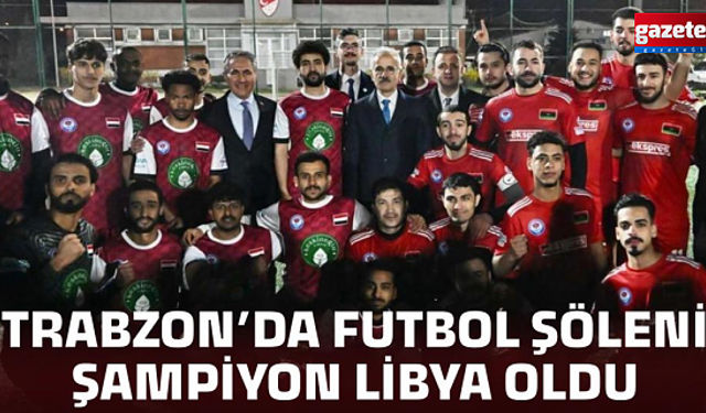 Trabzon’da uluslararası turnuvada şampiyon belli oldu!