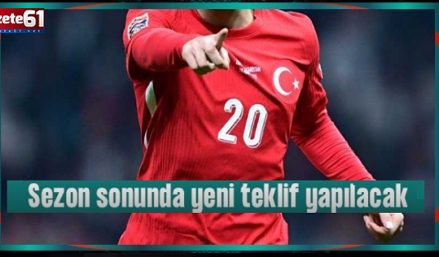 Trabzonspor Oğuz Aydın'dan vazgeçmiyor! Yaz transfer döneminde...