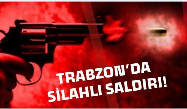 Trabzon'da kavga çıktı, silah çekildi