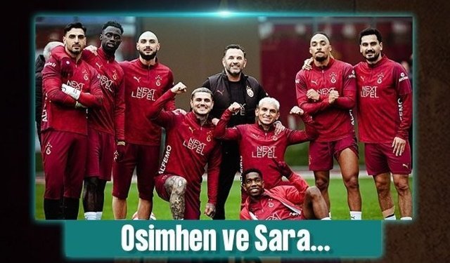 Galatasaray 2 yıldızından eksik geliyor!