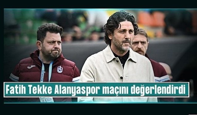 Fatih Tekke: Penaltı tartışmaya açık