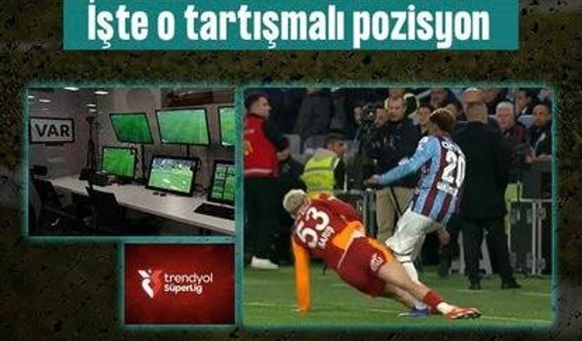 Trendyol Süper Lig'de 28. haftanın VAR kayıtları açıklandı!