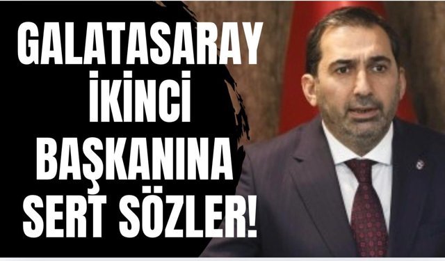 Trabzonspor'dan Galatasaray İkinci Başkanına Sert Sözler Geldi!