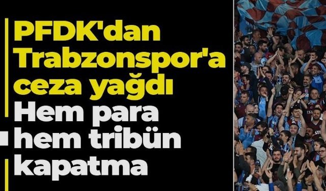 PFDK’dan skandal karar! Şampiyonluk yolunda tribünleri kapattılar
