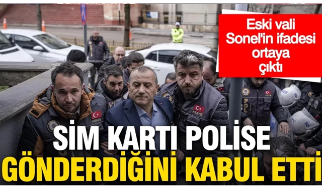 Sim kartı polise verdim