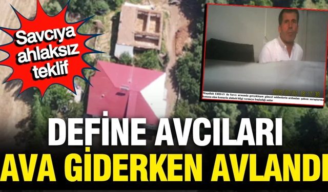 70 milyonluk define... Savcıya rüşvet; Başçavuş da çetenin üyesi