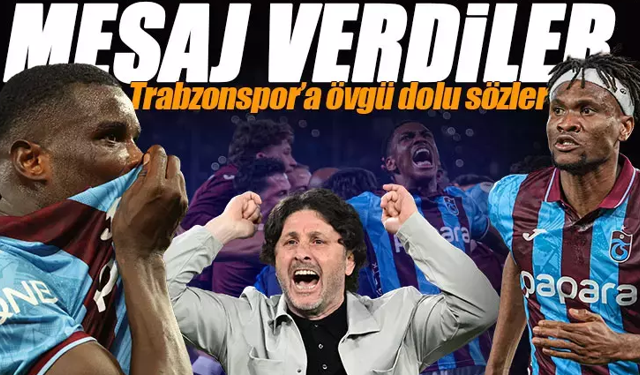 'Ligin belirleyicisi oldu', 'Tüm ülkeye mesaj verdiler'