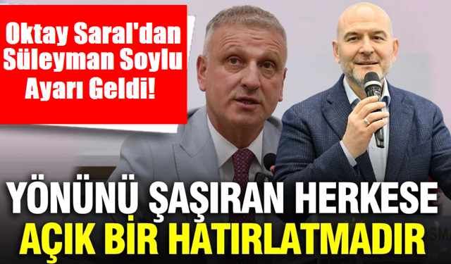 Oktay Saral'dan Herkese Soylu Ayarı!