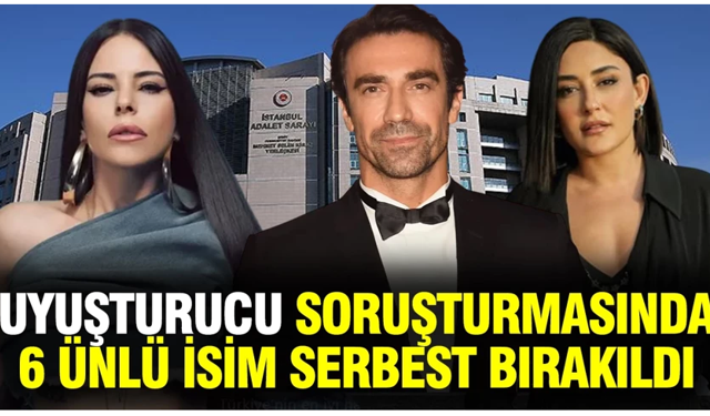Uyuşturucu soruşturmasında 3 ünlü adliyeye sevk edildi