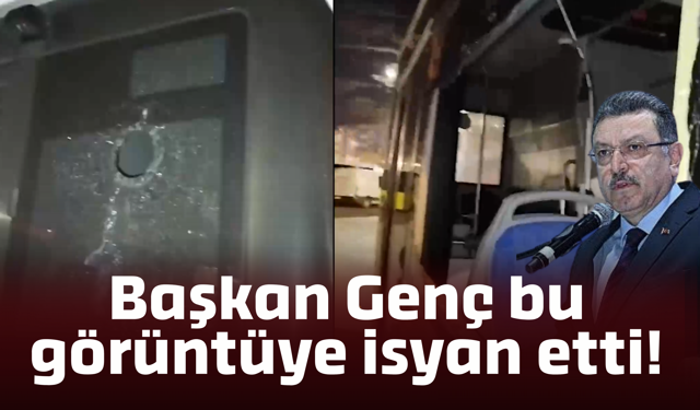 Başkan Genç bu görüntüye isyan etti!