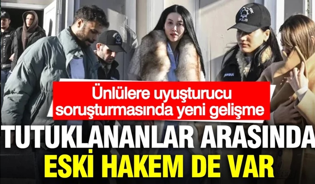 Ünlülere uyuşturucu soruşturmasında yeni gelişme: Eski hakem tutuklandı