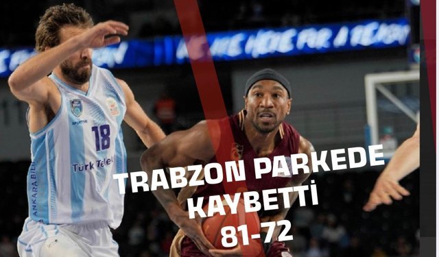 Trabzon Parkede Kaybetti