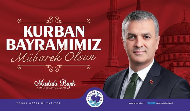 KURBAN BAYRAMIMIZ MÜBAREK OLSUN