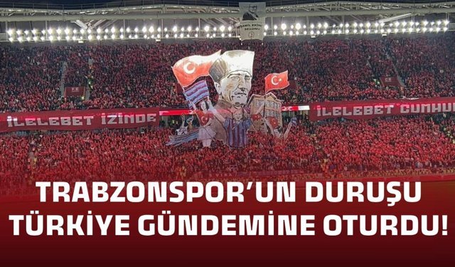 Trabzonspor’un duruşu Türkiye gündemine oturdu!