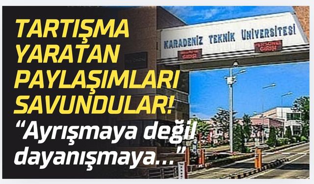 Önce kutladılar, sonra açıkladılar
