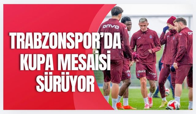 Gençlerbirliği maçı hazırlıklarımız devam ediyor