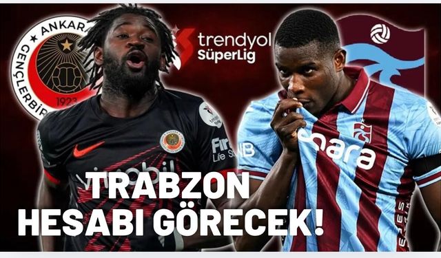 Trabzonspor ligin son maçına çıkıyor! Hesap kapama günü belli oldu…
