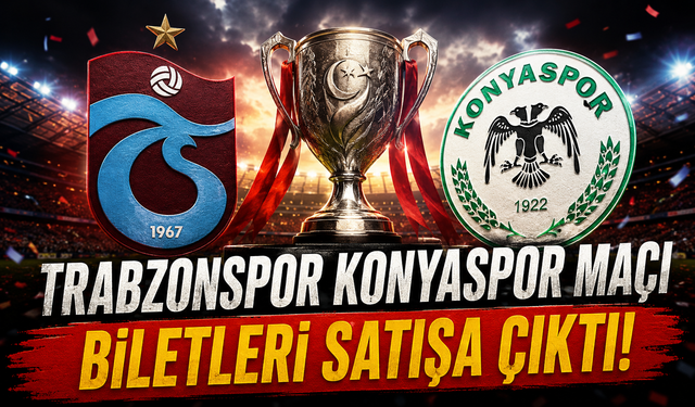 Trabzonspor Konyaspor maçı biletleri satışa çıktı