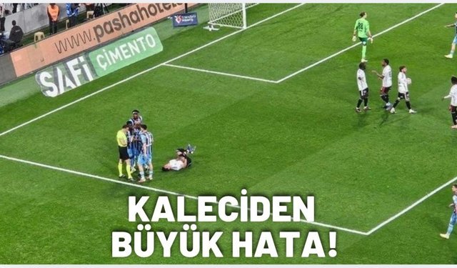 Kaleci Büyük Hata Yaptı!