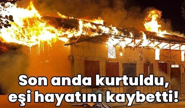 Son anda kurtuldu, eşi hayatını kaybetti!