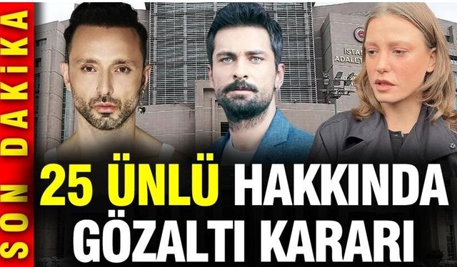Serenay Sarıkaya ve Mabel Matiz de gözaltında: Ünlülere yönelik yeni uyuşturucu operasyonu