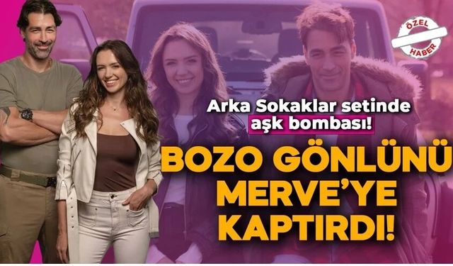 Arka Sokaklar setinde aşk bombası!